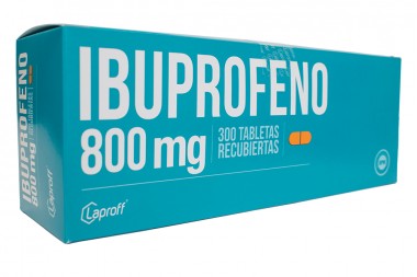 Ibuprofeno 800 Mg Caja Con 300 Tabletas