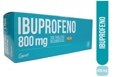 Ibuprofeno 800 Mg Caja Con 300 Tabletas