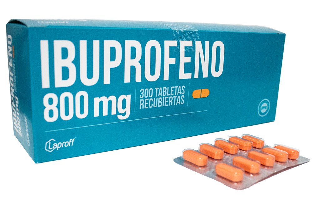 Ibuprofeno 800 Mg Caja Con 300 Tabletas