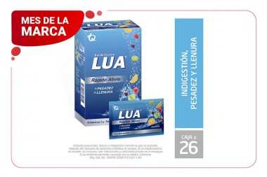 Sal De Frutas Lua Original Caja Con 26 Sobres Con 5 G