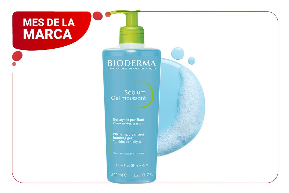 Gel Limpiador Sebium Bioderma 500Ml