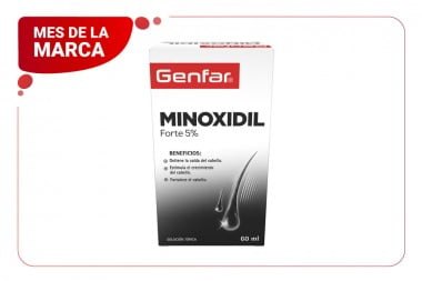 Minoxidil 5 % Genfar 60 Ml