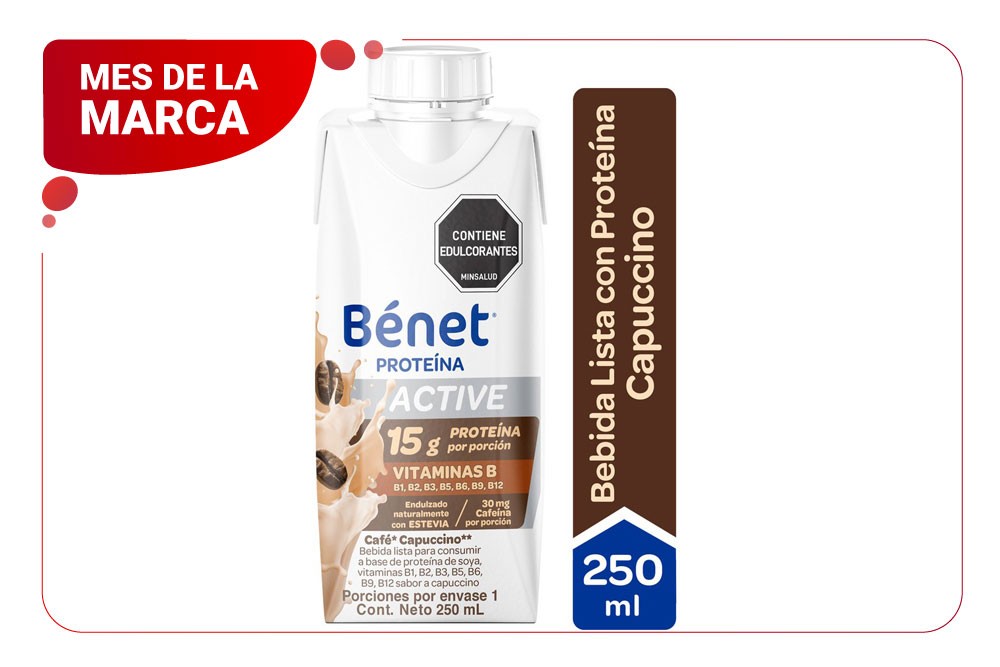 Bebida Lista Benet Vainilla- Banano 250 Ml