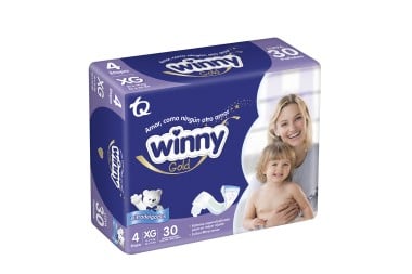 Pañales Winny Gold Etapa 4 XG 30 Unds