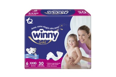 Pañales Winny Gold Fit...