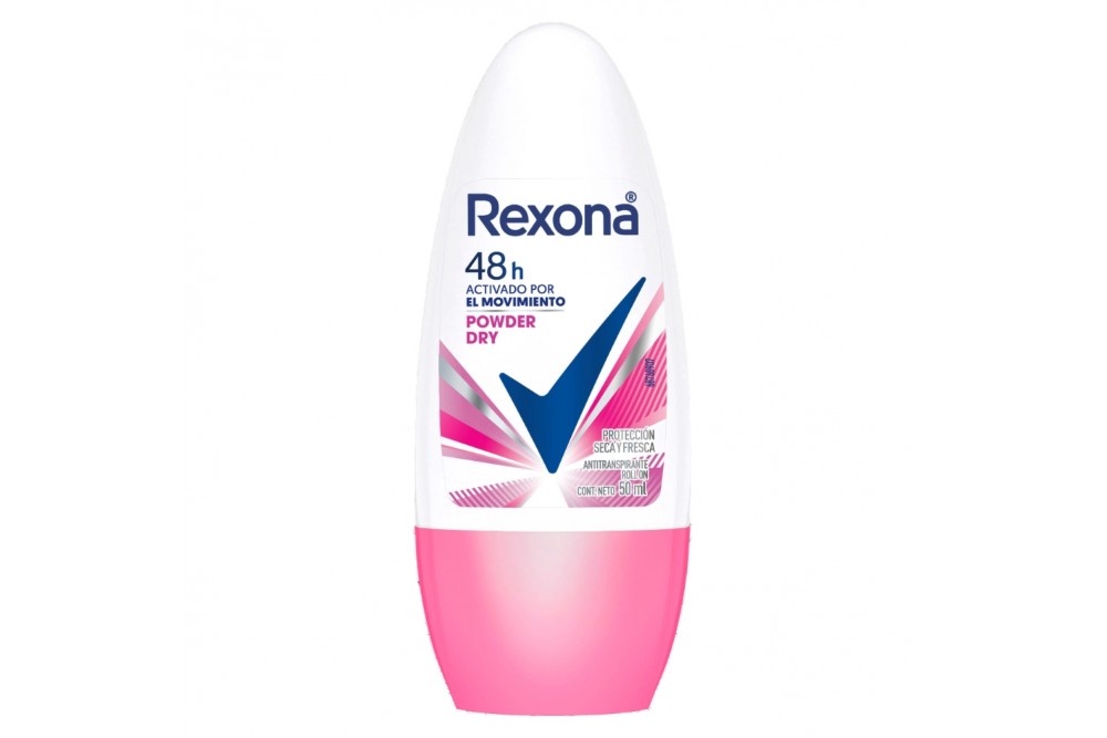 Desodorante Rexona Women Powder Dry Roll on 50 Ml