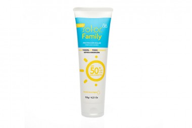 Protector Solar Sol-or Spf 50 Family 120 Ml