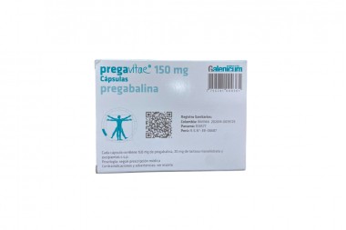 Pregavitae 150 Mg 28 Cápsula