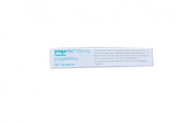 Pregavitae 150 Mg 28 Cápsula