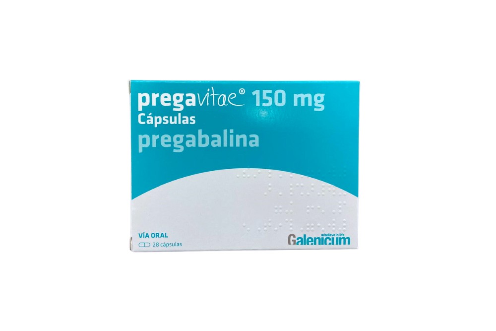 Pregavitae 150 Mg 28 Cápsula