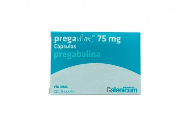 Pregavitae 75 Mg 28 Cápsula