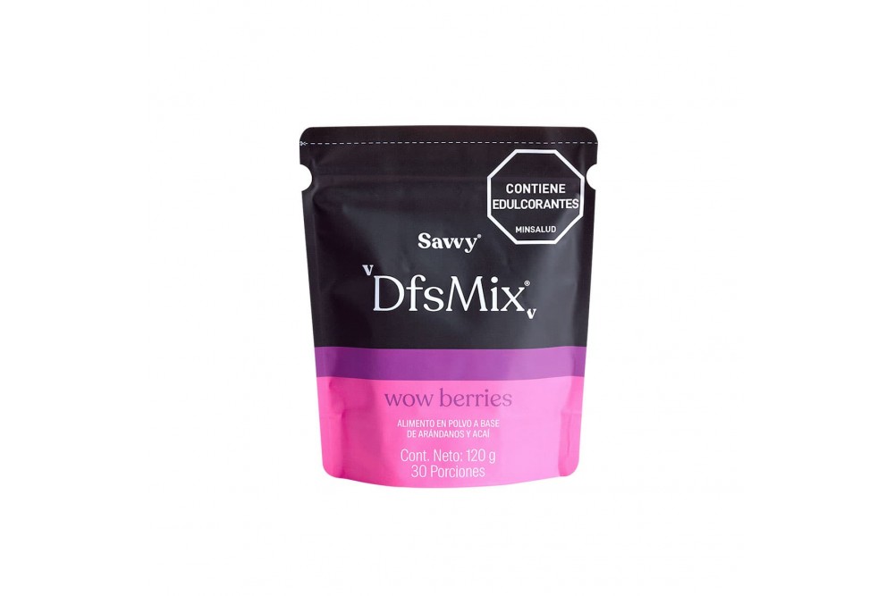 Alimento Savvy Dfsmix Sabor Arándanos & Acai 120 G