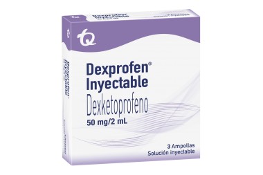 Dexprofen 50 Mg / 2Ml Solución Inyectable 3 Ampollas