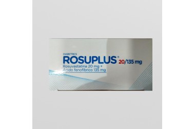 Rosuplus 20Mg/ 135Mg 30 Cápsulas Blandas De Gelatina