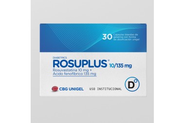 Rosuplus 10Mg/ 135Mg 30 Cápsulas Blandas De Gelatina