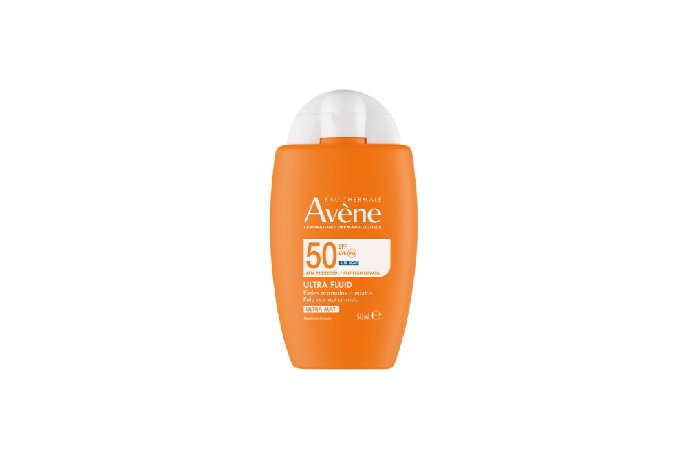 Protector Solar Avene Ultra Fluid SPF 50 Ultra Mat 50 Ml