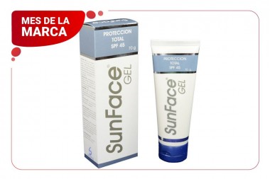 Sunface Gel Spf 45 Con 70 G