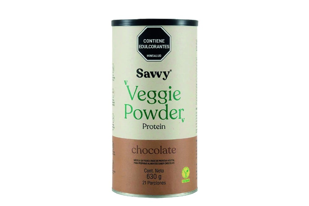 Mezcla A Base De Proteina Vegetal Veggie Powder Sabor Chocolate 630 G