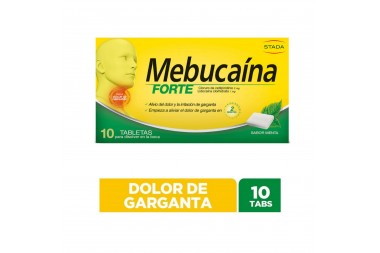 Mebucaína Forte Sabor Menta...