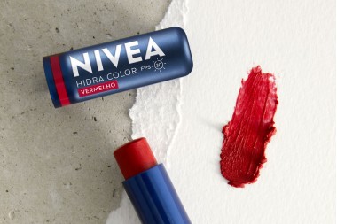 Protector Labial Nivea Hidra Color Rojo Und