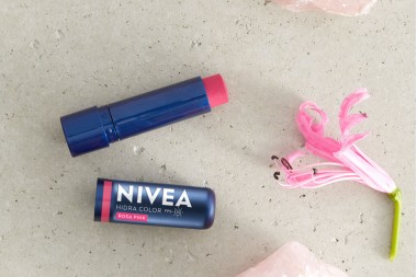 Protector Labial Nivea Hidra Color Rosa Und