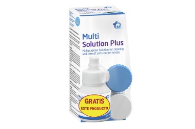 Oferta Solución Multipropósito Multi Solution Plus 120 Ml + 30 Ml