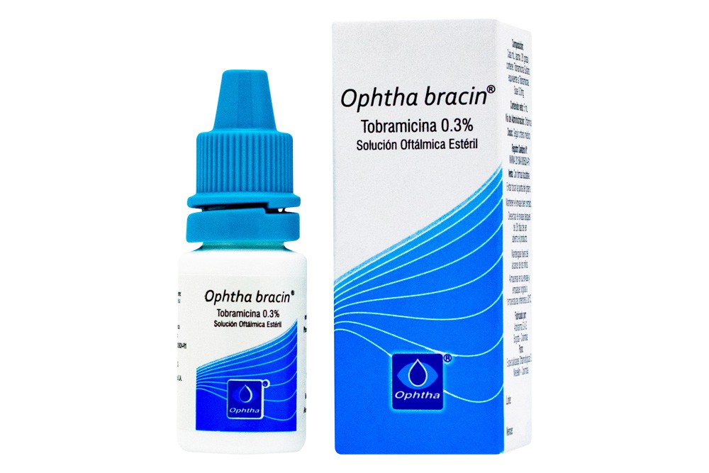 Solución Oftálmica Ophtha bracin 0,3% 5 Ml