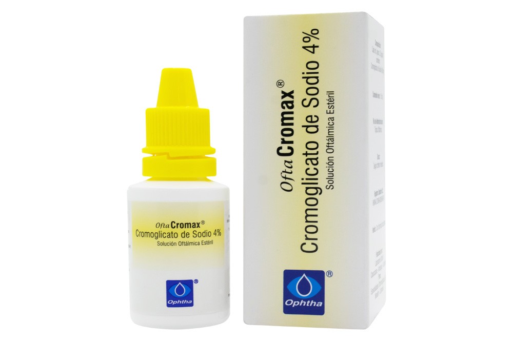 Solución Oftálmica Oftacromax 4% 15 Ml