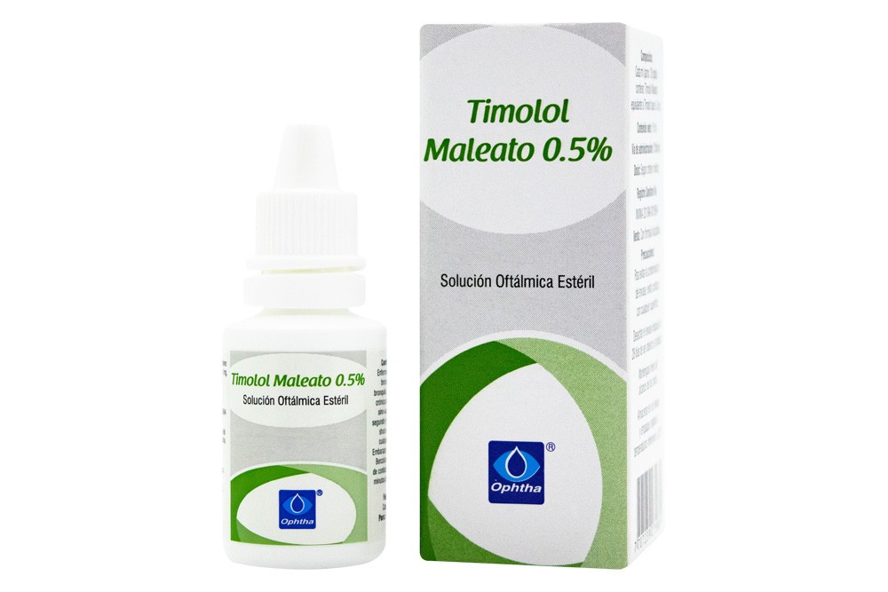 Solución Oftálmica Esteriel Timolol Maleato 0.5% 15 Ml