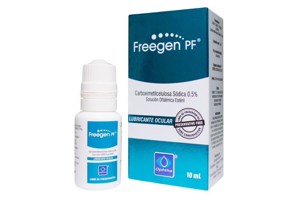 Lubricante Ocular Freefen Pf 0.5% 10 Ml