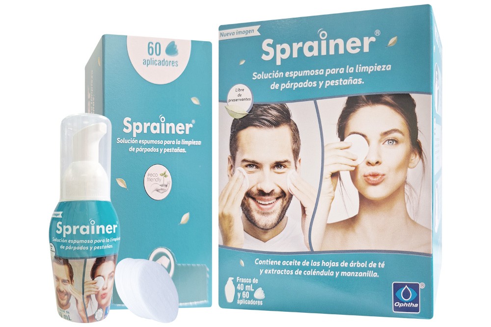 Solución Limpieza Parpados Y Pestanas Sprainer 40 Ml