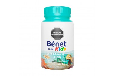 Benet Kids Omega + Zinc Sin Azucar 100 G