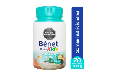 Benet Kids Omega + Zinc Sin...