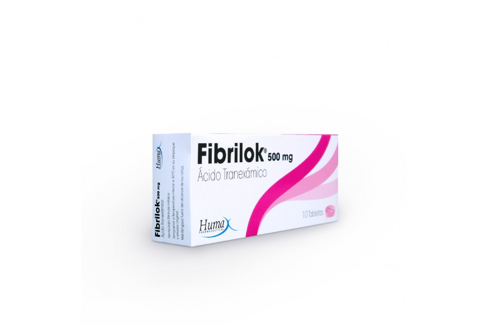 Fibrilok 500 G Caja Con 10 Tabletas