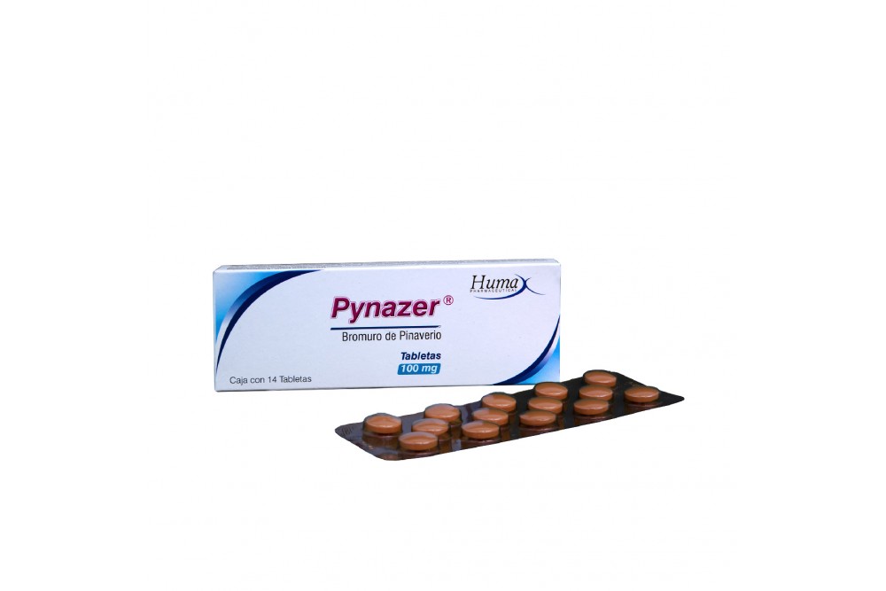 Pynazer 100 Mg Caja Con 14 Tabletas