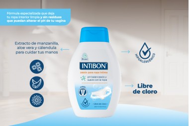 Jabón Para Ropa Intima Intibon 300 Ml