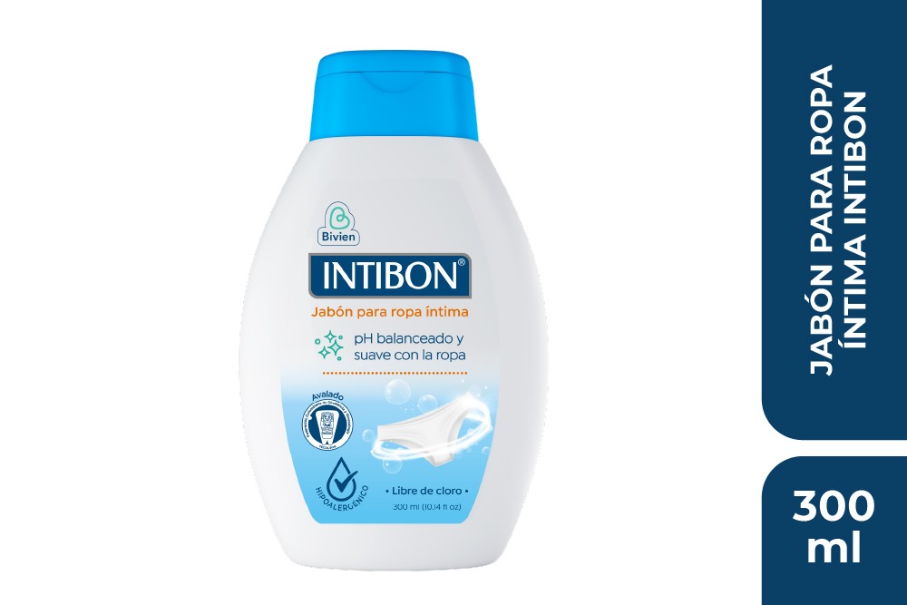 Jabón Para Ropa Intima Intibon 300 Ml