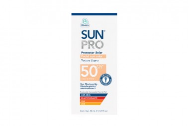 Protector Solar Facial Sunpro SPF 50 Con color 50 Ml