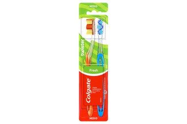 Cepillo de Dientes Colgate Twister Medio 2 Unds