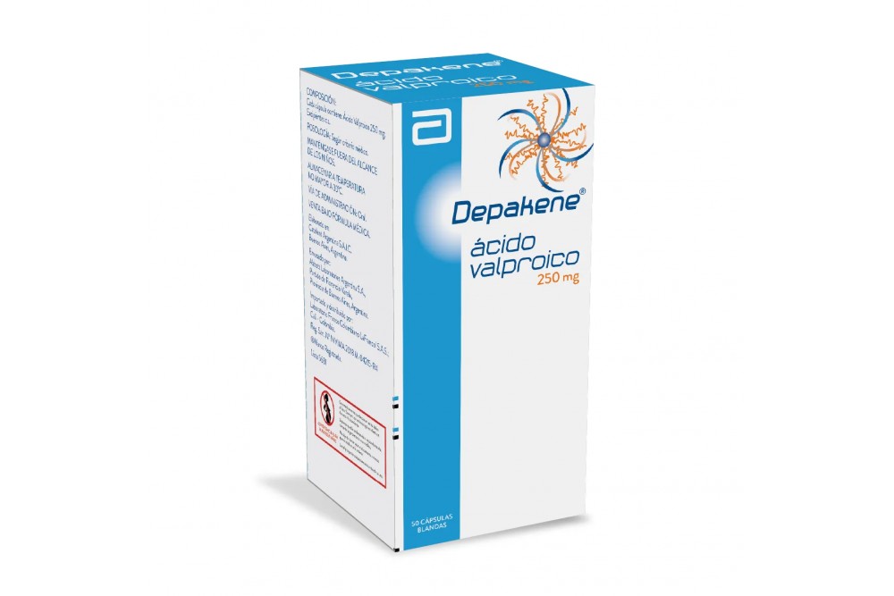 Depakene 250 Mg 50 Cápsulas Blandas