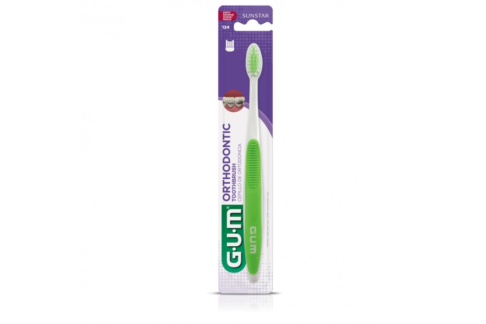 Cepillo Dental Gum De Ortodoncia Suave Und