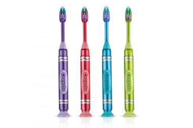 Cepillo Dental Gum Metallics Crayola Suave 2 Unds