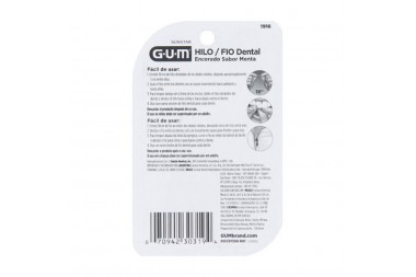 Ceda Dental Gum Encerado Sabor Menta 129 M