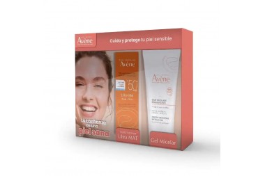 Kit Protector Solar Frasco 50 Ml + Gel Micelar Avene 200 Ml