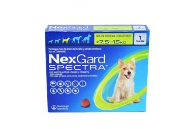 Nexgard Spectra 7,5 Kg a 15...