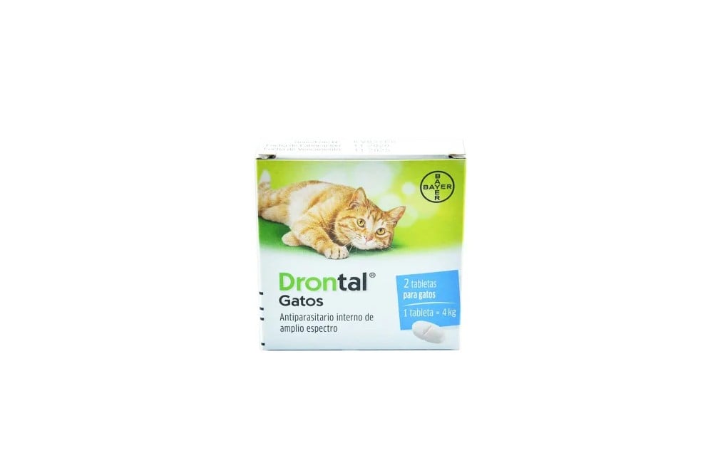 Drontal para Gatos entre los 8 kg 2 Unds