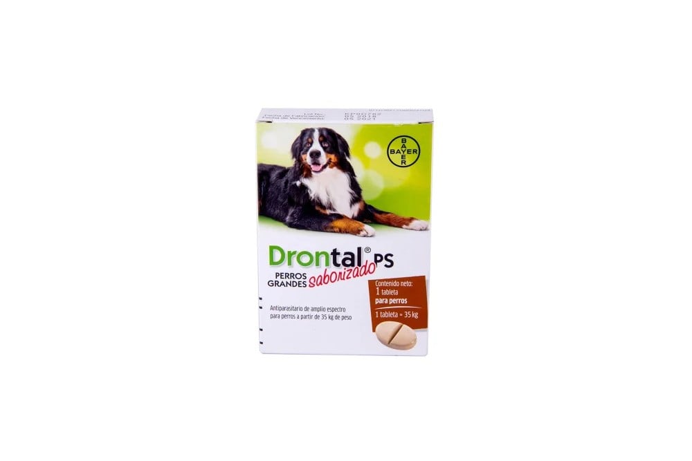 Drontal PS Para Perros Grandes Apartir De Los 35 Kg Und