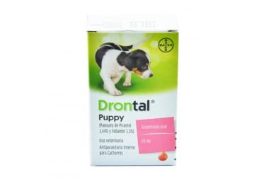 Drontal Puppy Suspensión Oral Para Cachorros 20 Ml