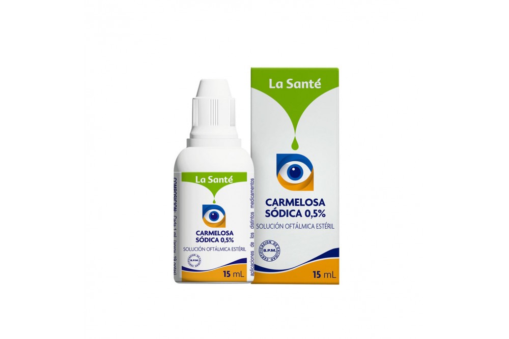 Solución Oftálmica Estéril Carmelosa Sódica 0,5% 15 Ml