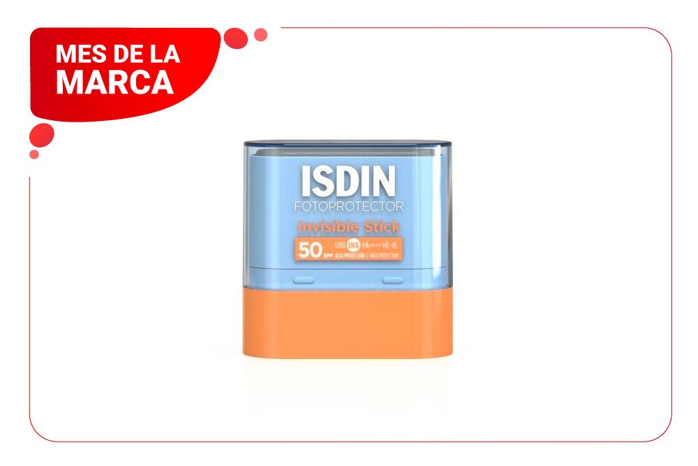 Fotoprotector Isdin Invisible Stick SPF50 10 G